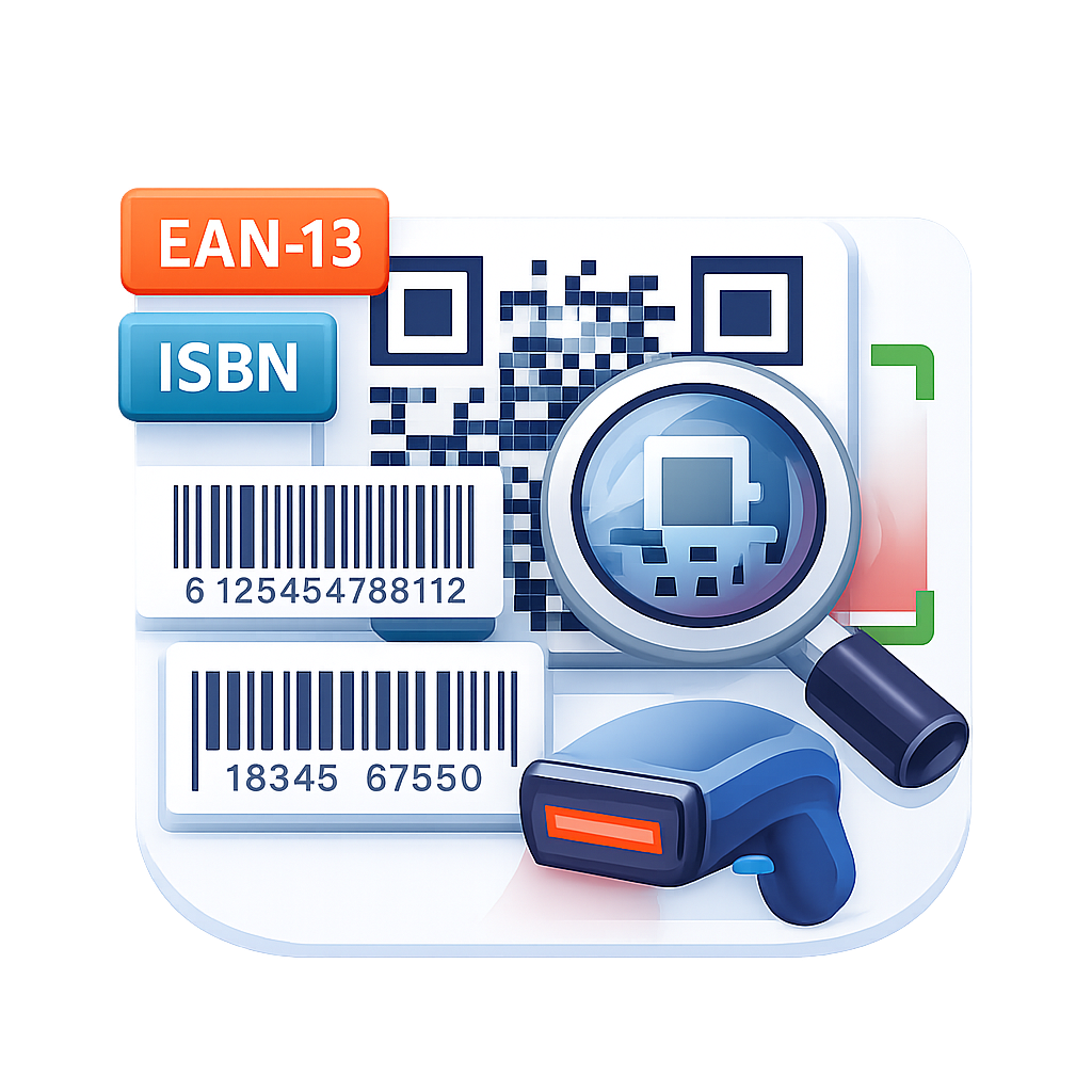 QR og stregkodedekoder online